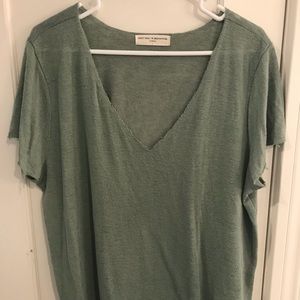 UO raw hem tee
